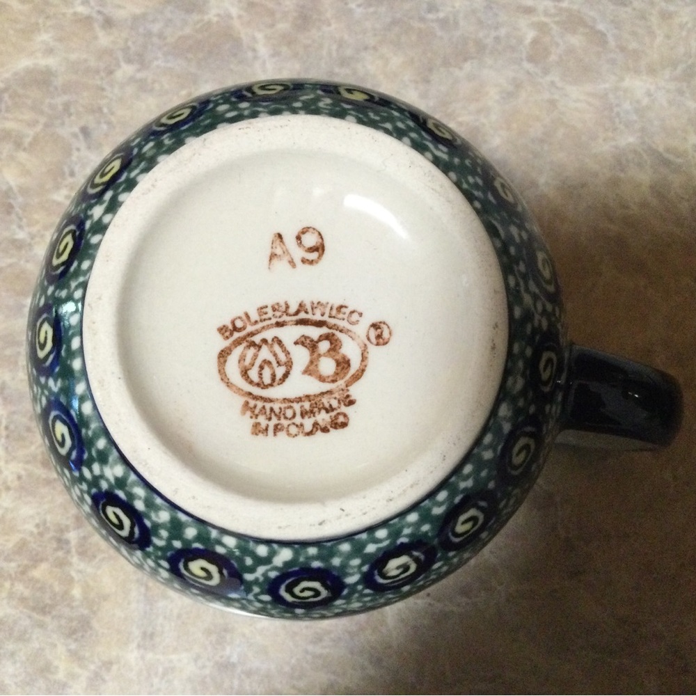 Vintage Boleslawiec Tea Set handmade in Poland - Picture 6 of 8